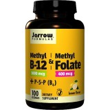 Jarrow Formulas® Methyl B-12 & Methyl Folate - Lemon