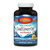 Carlson® Cod Liver Oil Gems™ - Low Vitamin A - Lemon