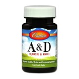 Carlson® A & D - 10,000 IU & 400 IU