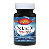 Carlson® Cod Liver Oil - Omega 3s EPA & DHA plus Vitamins A & D
