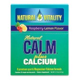 Natural Vitality® Natural Calm Plus Calcium - Raspberry-Lemon