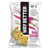 Way Better Snacks® Whole Grain Corn Tortilla Chips - Spicy Sriracha