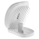 ikoo Pocket Detangling Hair Brush - White Classic