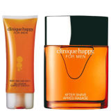 Clinique For Men Happy Duo (100ml Spray, Hair & Body Wash)