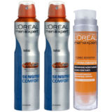 L'Oreal Paris Men Expert Sensitive Comfort Bundle