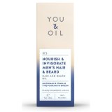 You & Oil Nourish & Invigorate Hair and Beard Oil 50ml