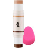 PUR Cameo Stick Dual Ended Contour Stick with Contour Blending Sponge 8.6g - Dark