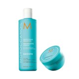 Moroccanoil Smoothing Shampoo and Mask Duo (2x250ml)
