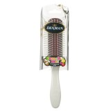 Denman D3 Tutti Frutti Coconut Scented Brush - White/Coconut