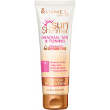 Rimmel Sunshimmer Gradual Tan & Tone Lotion 125ml