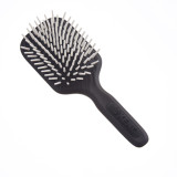 Kent AH8G AirHeadz Medium Fat Pin Cushioned Hair Brush - Black