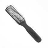 Kent AH11G AirHeadz Narrow Fine Pin Cushioned Hair Brush - Black