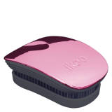 ikoo Pocket Detangling Hair Brush - Black/Rose Metallic