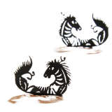 Paperself Small Horses Individual Eyelashes (2 Pairs)