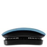 ikoo Pocket Detangling Hair Brush - Black/Pacific Metallic