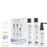 NIOXIN Hair System Kit 5 and Thickening Spray Bundle