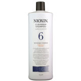 NIOXIN System 6 Cleanser Shampoo for Noticeably Thinning, Medium to Coarse Hair 1000ml - (Worth £58.30)
