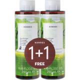Korres Limited Edition 1 + 1 Basil Lemon Shower Gel 250ml (Worth £16.00)