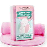 Magnitone London WipeOut! The Amazing MicroFibre Cleansing Cloth - Pink (x2)