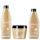 Redken All Soft Thick Hair Care Pack (3 Products)