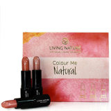 Living Nature Colour Me Natural Lipstick Set - 3 Natural Shades (Worth £60.00)