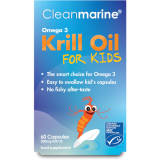 Cleanmarine Krill Oil for Kids - 60 Gel Capsules (200mg)
