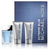 Michael Kors Extreme Blue Eau de Toilette 120ml, Body Wash and Aftershave Balm Set