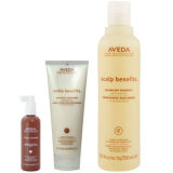 Aveda Scalp Benefits Trio- Shampoo, Conditioner & Anti Dandruff Solution