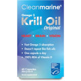 Cleanmarine Krill Oil - 60 Gel Capsules (500mg)