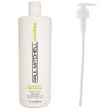 Paul Mitchell Super Skinny Daily Shampoo (1000ml) with Pump (Bundle)