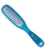 Kent Brushes CoolHogs Colourful Cushioned Nylon Ball-Tipped Hair Brush - Aqua