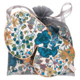 Holistic Silk Anti-Ageing Eye Mask Pillow Case Gift Set - Blue