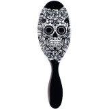 Wet Brush Sugar Skull - White Rose