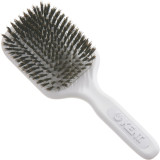 Kent AH13W AirHeadz Medium Pure Bristle Paddle Hair Brush - White