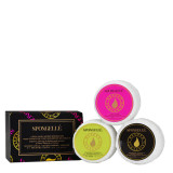 Spongelle Body Wash Infused Spongetté Trio Gift Set