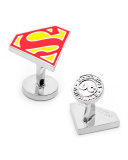 Superman Shield Enamel Cuff Links