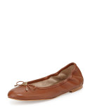 Felicia Classic Ballerina Flat, Saddle