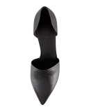 Aurelian Pointy Kitten-Heel Pump