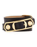 Metallic Edge Wrap Bracelet