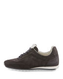 Dylan Suede Sneaker, Asphalt