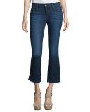The Olivia Cropped Flare-Leg Jeans, Jerri