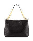 Alexa Quilted Leather Tote Bag
