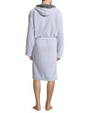 Terry Cloth Cotton Spa Robe, Gray