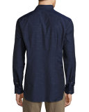 Strata Long-Sleeve Woven Shirt