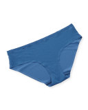 Velvet Touch Hipster Brief, China Blue