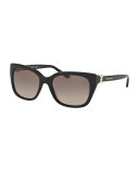 Gradient Acetate Cat-Eye Sunglasses