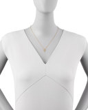 Small 18k Yellow Gold Cross Necklace
