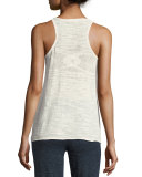 La Playa Racerback Tank, White