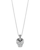 Classic Chain Macan Diamond Pendant Necklace