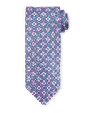 Interlocking Medallion Silk Tie